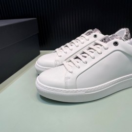 Hugo Boss Cowhide Lace Up Casual Shoes For Men White