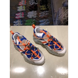 Jimmy Choo New Calf Thick Soles Sneakers For Women Orange