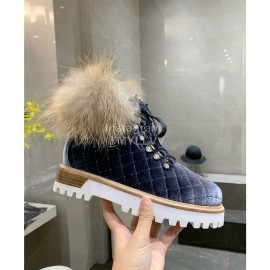 Le Silla Autumn Winter Fashion Wool Boots For Women Gray