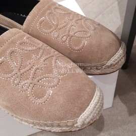 Loewe Spring Embroidered Casual Shoes For Women Brown