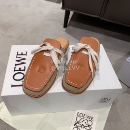 Loewe Spring New Mueller Casual Sandals For Women Brown