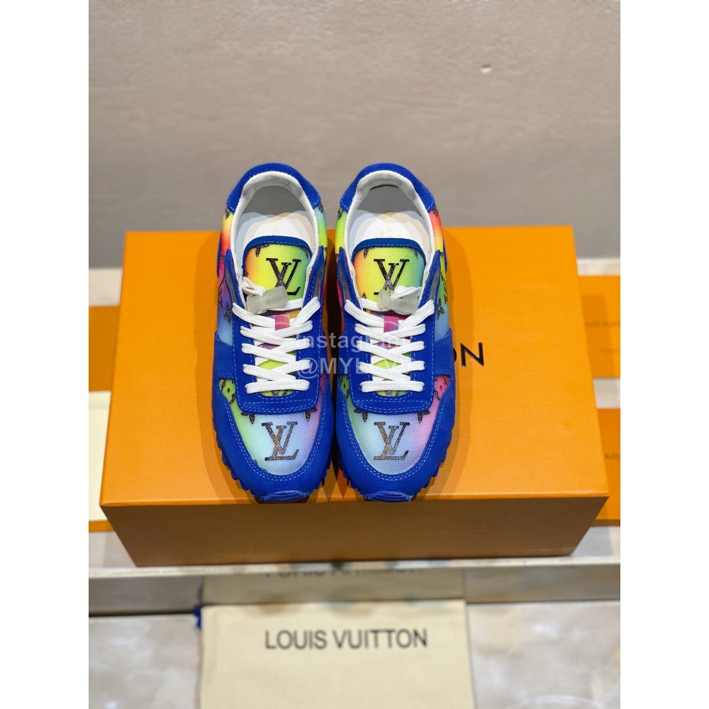 Lv Color Splicing Couple Casual Sneakers