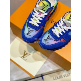 Lv Color Splicing Couple Casual Sneakers