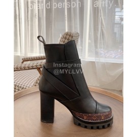 Lv Autumn Winter New Thick Heel Thick Soled Boots