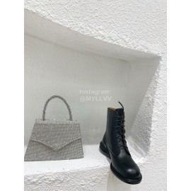 Maison Margiela Autumn Winter Leather Thick Soled Boots For Women 