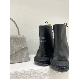 Maison Margiela Autumn Winter Leather Thick Soled Boots For Women 