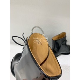 Maison Margiela Autumn Winter Thick Soled Leather Boots For Women 