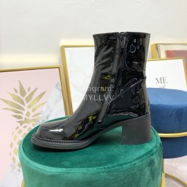 Maison Margiela Retro Calf Thick High Heel Martins Boots For Women 