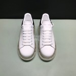 Mcqueen Transparent Air Cushion Silk Leather Casual Shoes For Men And Women