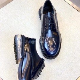 Margiela Leather Lace Up Business Shoes For Men