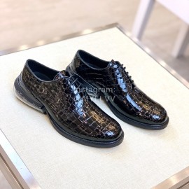 Margiela Cowhide Lace Up Business Shoes For Men