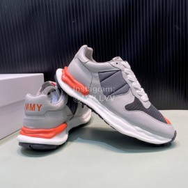 Mmy Fashion Thick Soled Sneakers For Men Light Gray