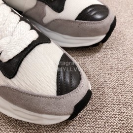 Maison Mihara Yasuhiro Retro Casual Thick Soles Sneakers White