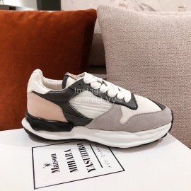 Maison Mihara Yasuhiro Retro Casual Thick Soles Sneakers White
