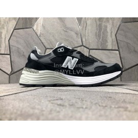 New Balance Mesh Sportshoes For Men And Women Gray Black
