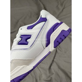 New Balance Bb550wa1 Sports Basketball Board Shoes Blue Purple