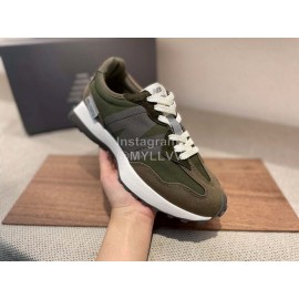 New Balance Casual Sneakers For Men And Women Ms327we Green Brown