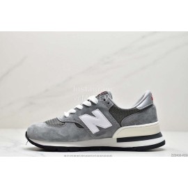 New Balance Suede Leisure Sports Jogging Shoes Gray