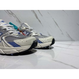 New Balance Mesh Sneakers For Men And Women Blue