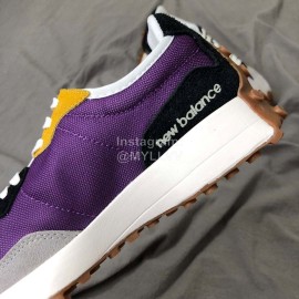 New Balance Suede Casual Sneakers Ws327ms Gray Purple