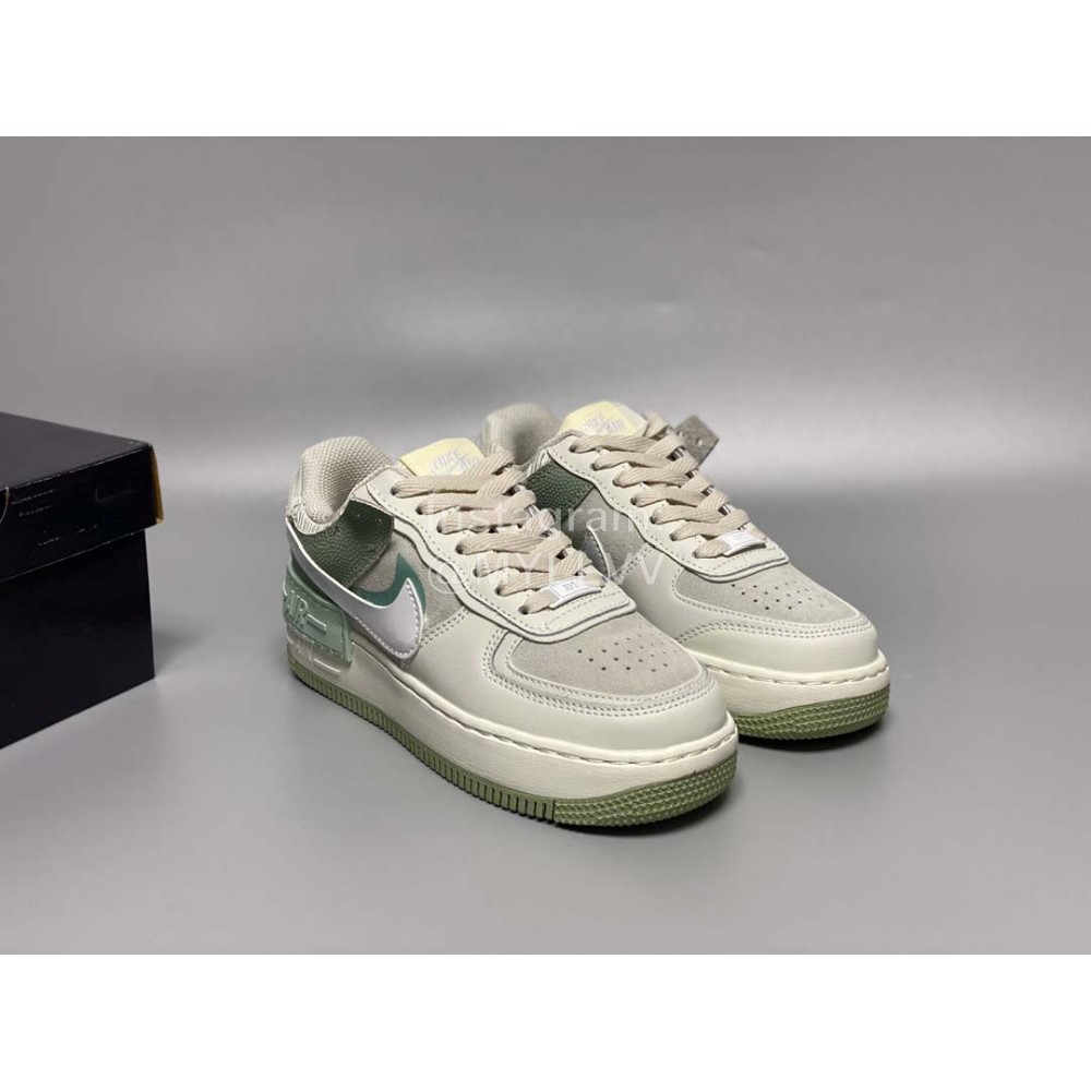 Nike Air Force 1 Shadow Board Shoes For Women Green