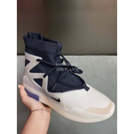 Nike Air Fear Of God Fog 1 Basketball Shoes For Men Black White