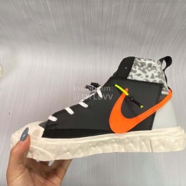 Readymade Nike Blazer Mid High Top Sneakers For Men And Women Black