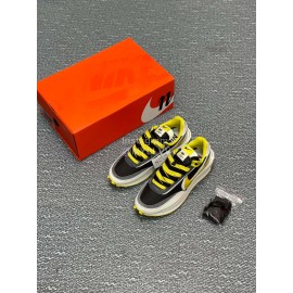 Sacai Nike Ldv Waffle Sneakers For Men And Women Yellow
