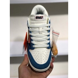 Kasina Nike Dunk Low“Roadsign” Sneakers For Men And Women Blue