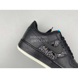 Nike Air Force 1 Low Sneakers For Men Black