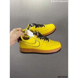 Nike Air Force 1 Low Sneakers For Women Yellow