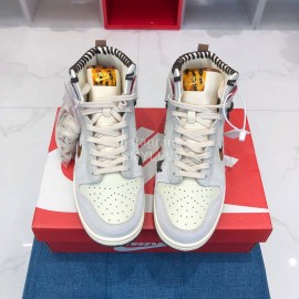 Bodega Nike Dunk Hi “Legend” Sneakers For Men And Women White