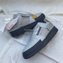 Nike Air Force 1 Type 'N.354' Casual Sneakers For Men And Women Gray