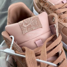 Clot Nike Air Force 1 Premium Sneakers For Men And Women Pink