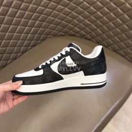 Off White Lv Nike Leisure Sports Shoes Black For Men