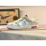 Off White Nk Sb Dunk Low Sneakers For Men And Women Yellow