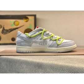 Off White Nk Sb Dunk Low Sneakers For Men And Women Yellow