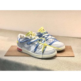 Off White Nk Sb Dunk Low Sneakers For Men And Women Blue