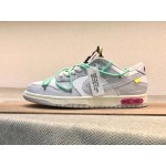 Off White Nk Sb Dunk Low Sneakers Green For Men And Women