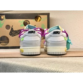 Off White Nk Sb Dunk Low Sneakers For Men And Women Purple