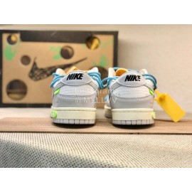 Off White Nk Sb Dunk Low Sneakers Blue For Men And Women