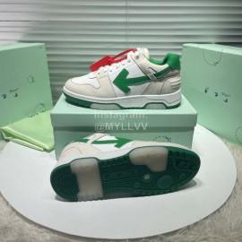 Off White Fashion Sportshoes Green For Men And Women
