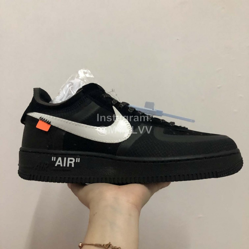 Off White Nike Air Force 1 Low Ow Af1 Sneakers For Men And Women