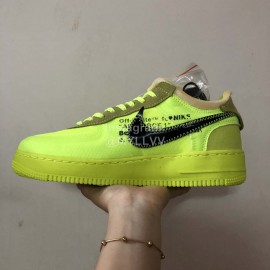 Off White Nike Air Force 1 Low Volt 2.0 Sneakers For Men And Women