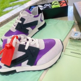 Off White Spring Summer New Sneakers For Men And Women Purple