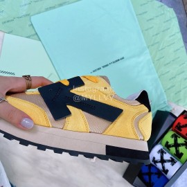 Off White Spring Summer New Sneakers For Men And Women Yellow