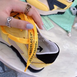 Off White Spring Summer New Sneakers For Men And Women Yellow