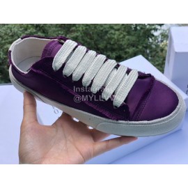 Pedro Garcia Fashion Lace Up Casual Shoes For Women Purple