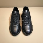Prada Black Cowhide Sneakers For Men 