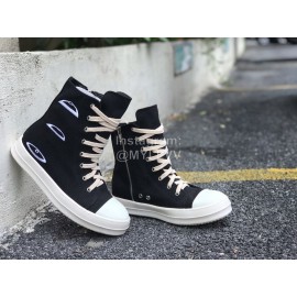 Rick Owens New Canvas High Top Shoes For Men And Women 